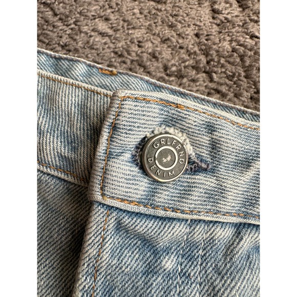 GRLFRND Rhoda high rise denim mini skirt, size 25 - Picture 15 of 15